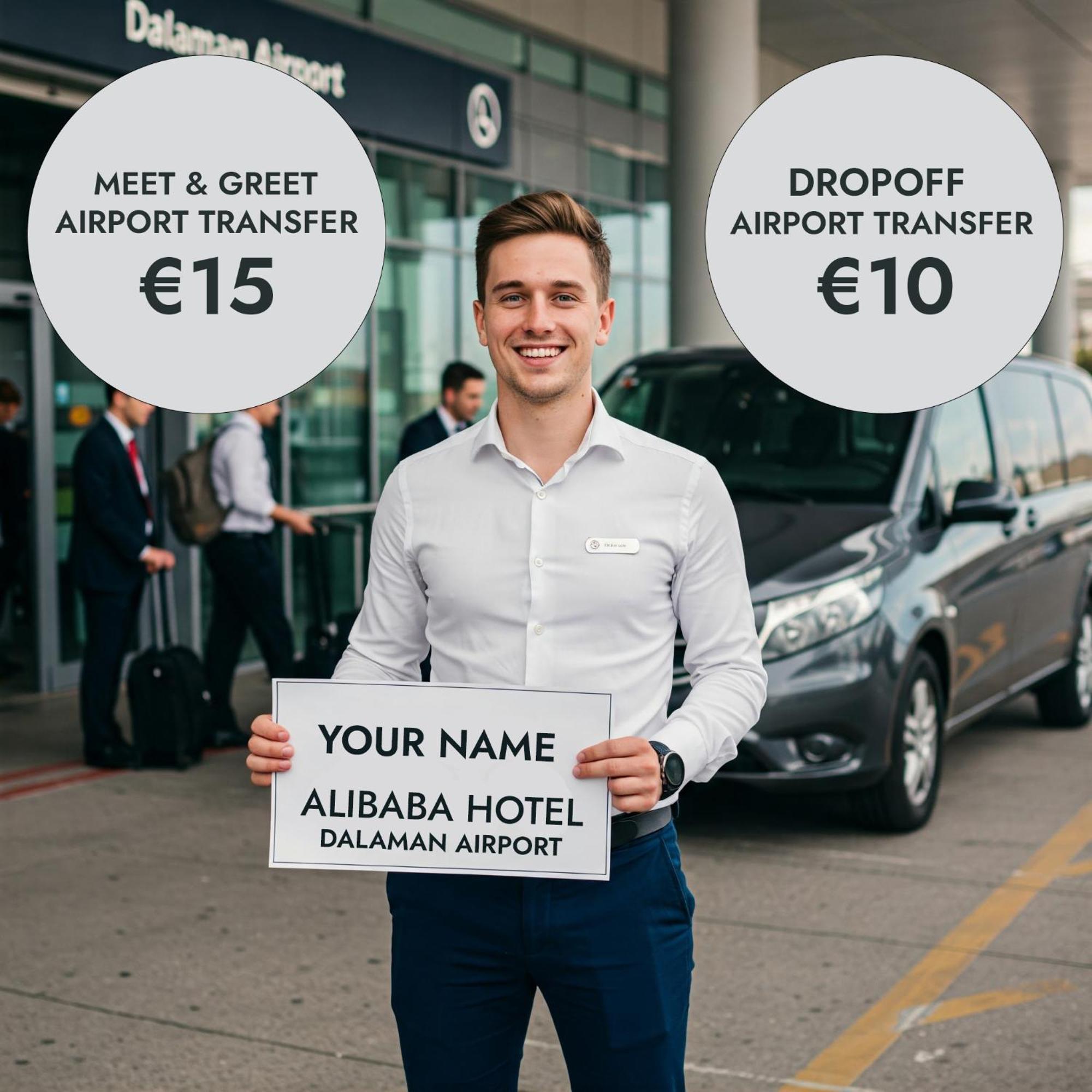 Dalaman Airport Alibaba Hotel Exterior foto